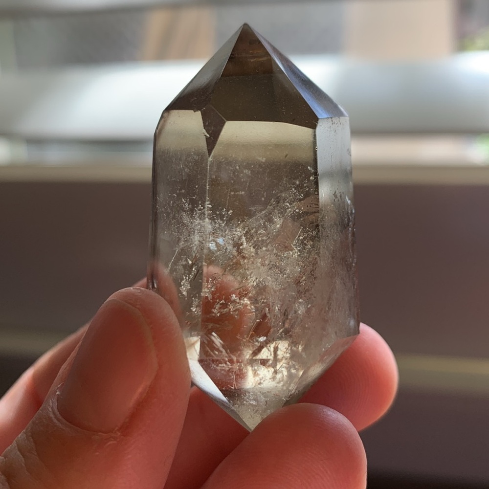 Beautiful DT Lemon Quartz Crystal from Sedona - Picture 3 of 7